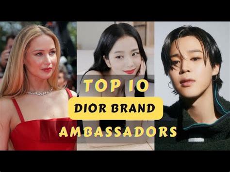 how to become a dior ambassador|dior ambassador list.